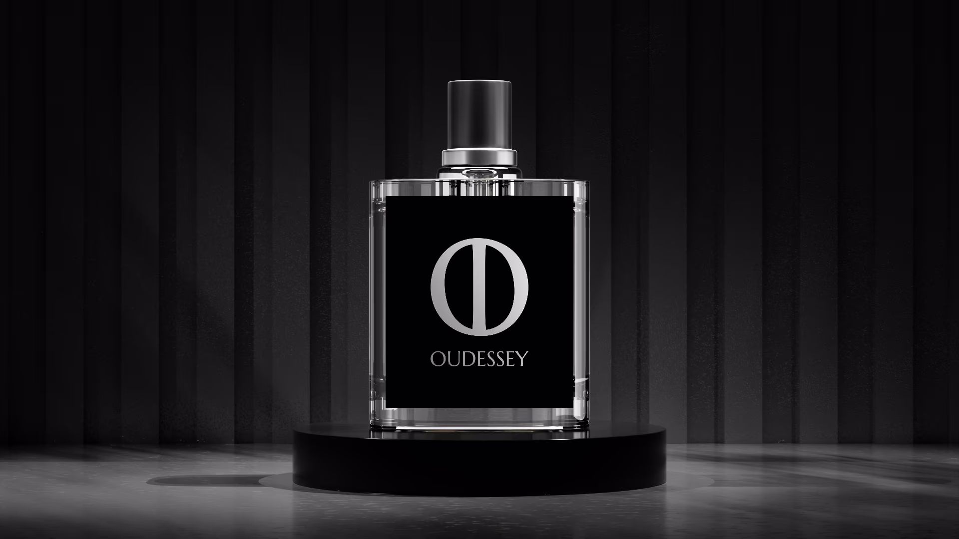 Perfume bottle design showcasing brand identity